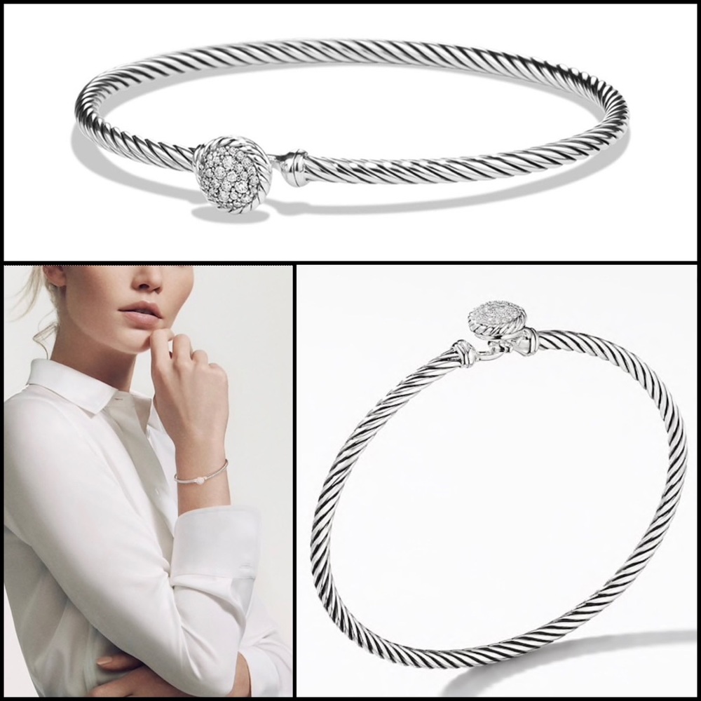 David Yurman Pave Diamond Bracelet